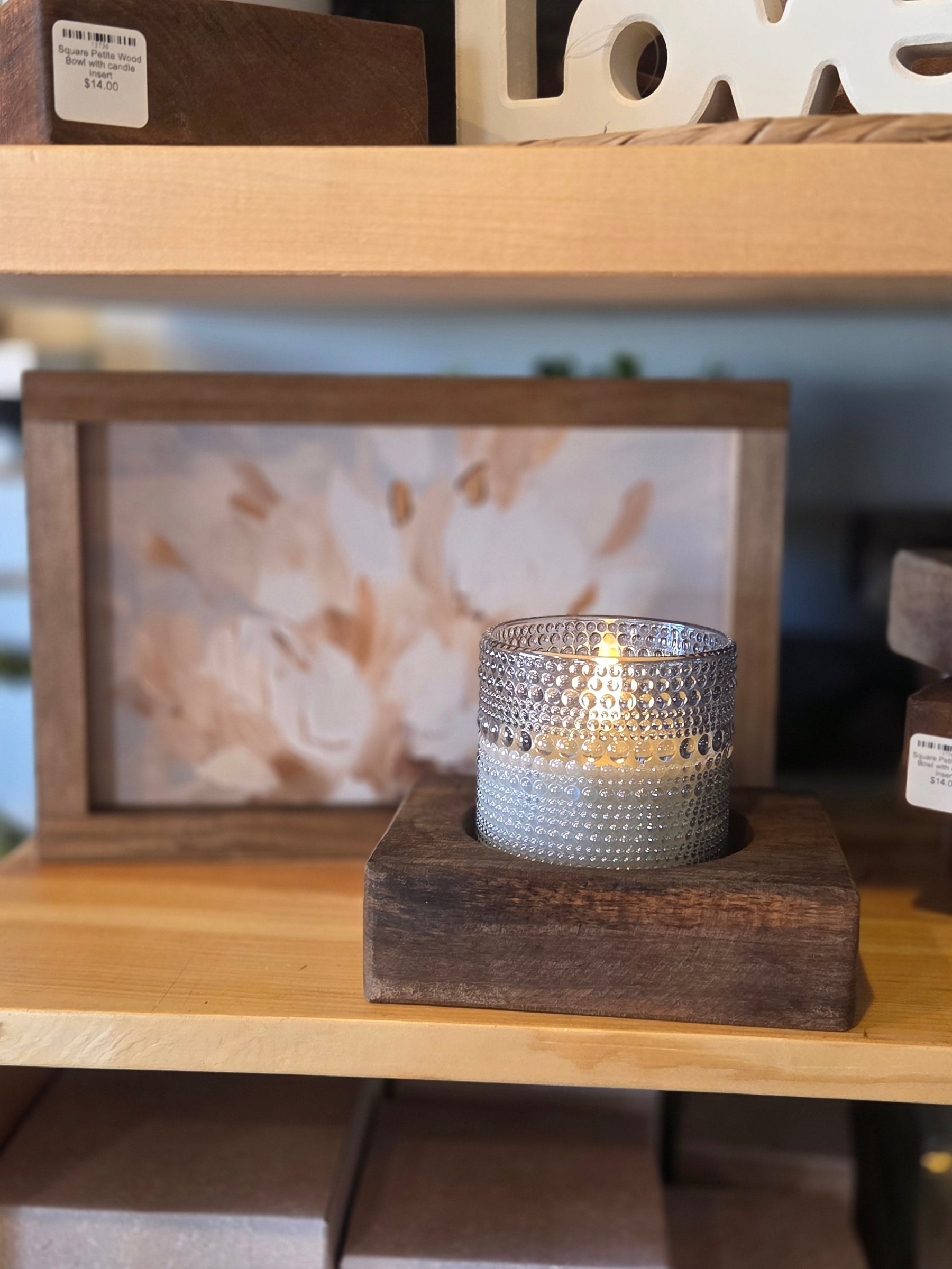 Meet the Candle Everyone's Talking About: The Dotted Vintage-Inspired Glass 3D Flameless Candle