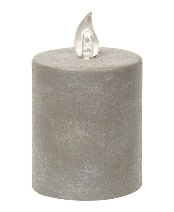 Grey w/ Flame Timer Pillar