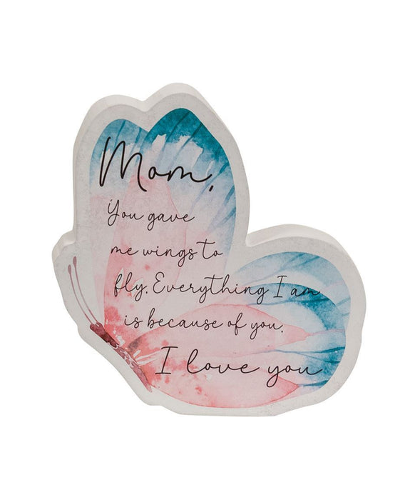 Grandma or Mom Watercolor Butterfly Sitter