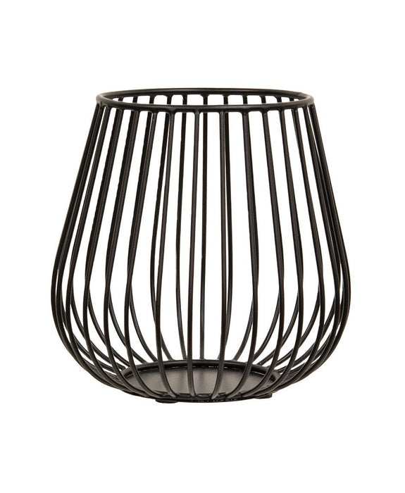 Black Wire Candle Holder, Small