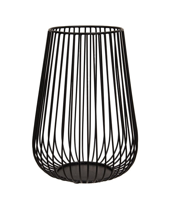 Black Wire Candle Holder, large