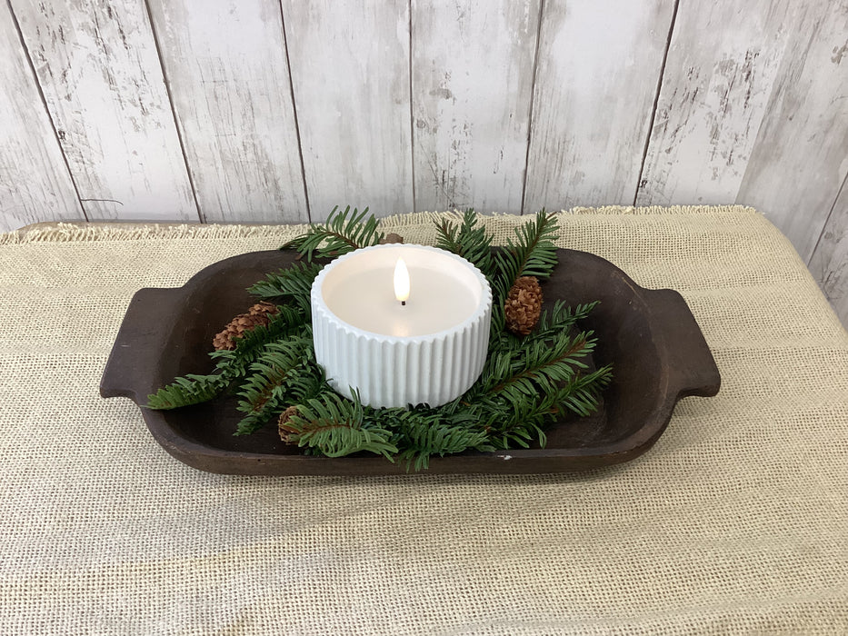 Artificial Hemlock Pine w/ Pinecones Stems