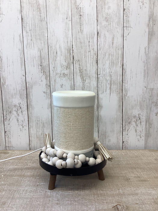 Signature Wax Warmer: Natural Canvas 3, 6, or 9 Hour Timer