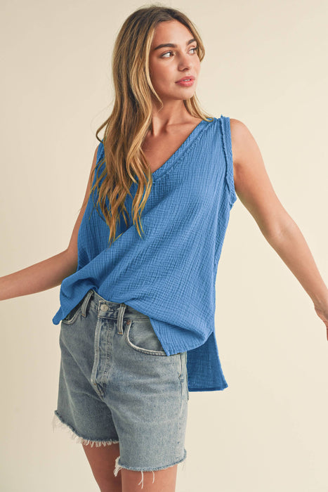 Nasia Tank Sleeveless Women’s Top | Trendy Boutique Clothing Minnesota