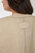 Curvy boutique cotton tee exposed seam detail casual look