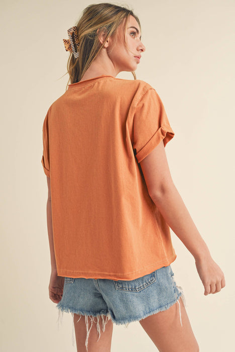 Women’s Mali Baby Tee Short Sleeve Shirt | Everyday Boutique Fashion