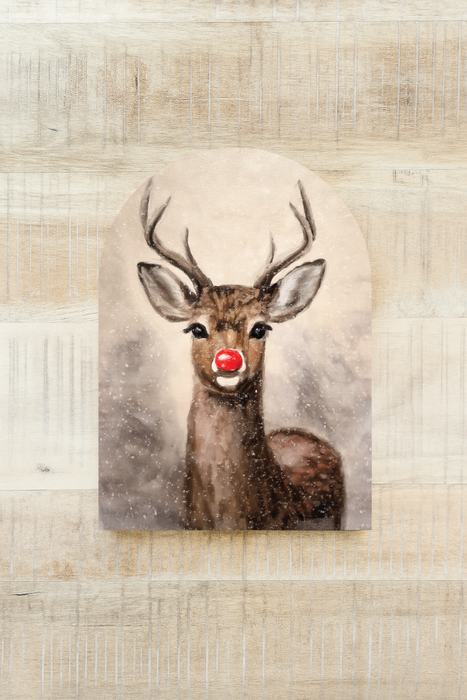 Rudolph Vintage Print, Arch | Christmas and Holiday