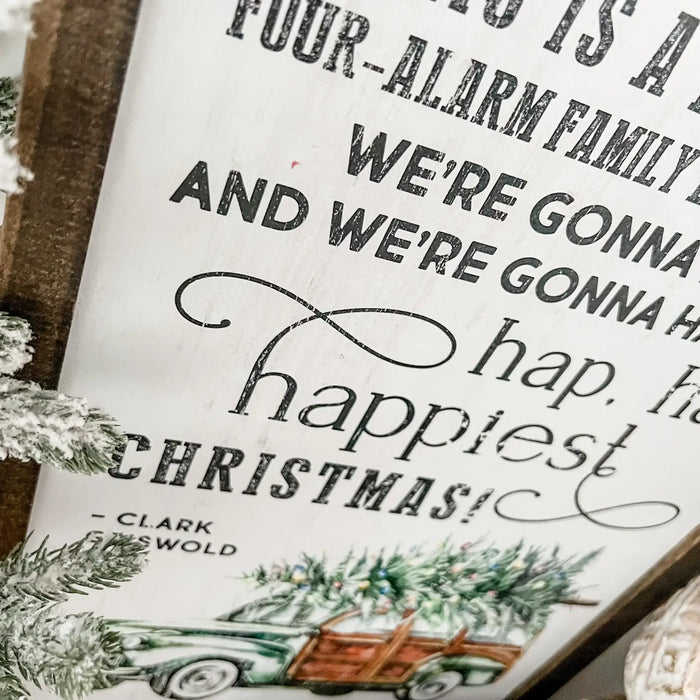 Clark Griswold's Jolliest Bunch Quote Sign