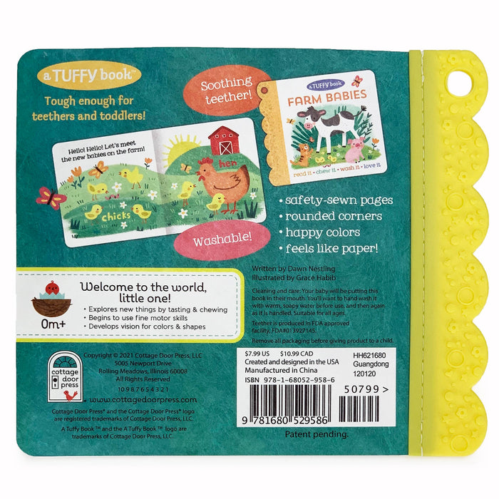Farm Babies  (Tuffy Teether Indestructible Children's Book)