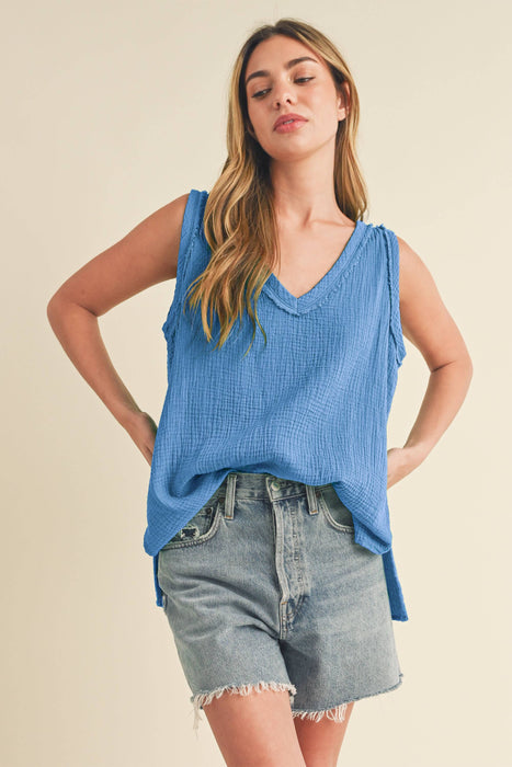 Nasia Tank Sleeveless Women’s Top | Trendy Boutique Clothing Minnesota