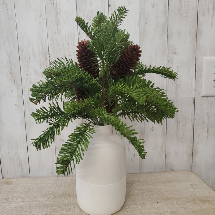 Artificial Hemlock Pine w/ Pinecones  Stems