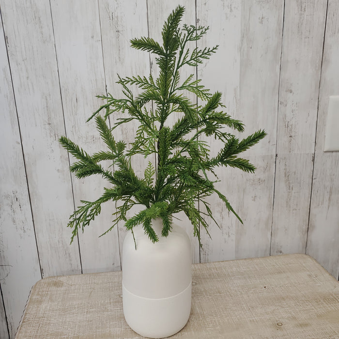 Artificial 21" Spruce Pine Real Touch Stems