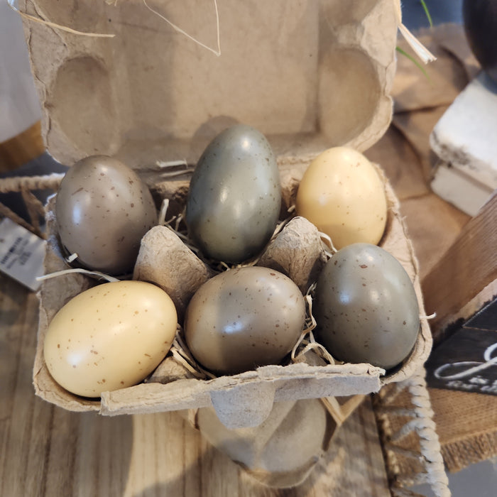 Half Dozen Decorative Eggs