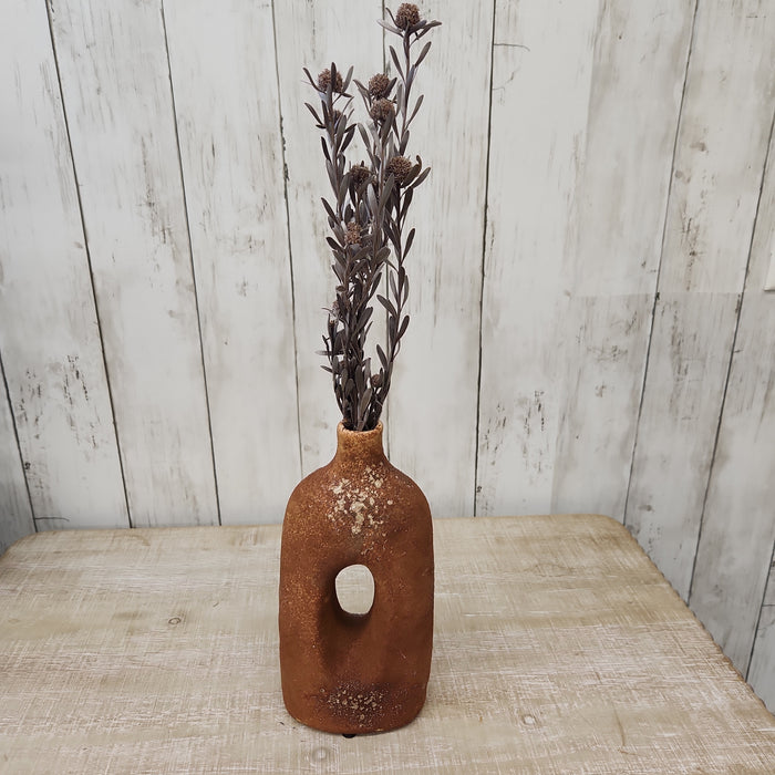 Emiliano Vase Rust