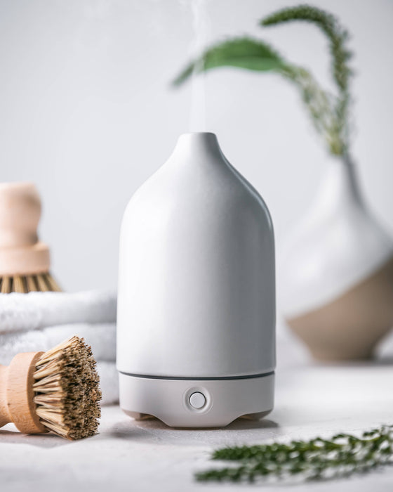 White Ceramic Diffuser for Essential Oils