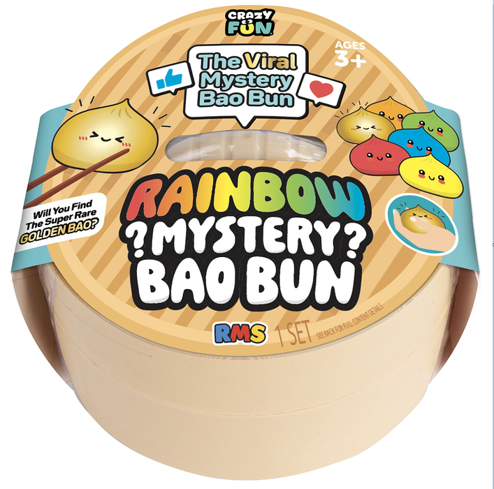RMS® Dumping Crazy Fun™ Mystery Bao Bun – Rare Rainbow Chase