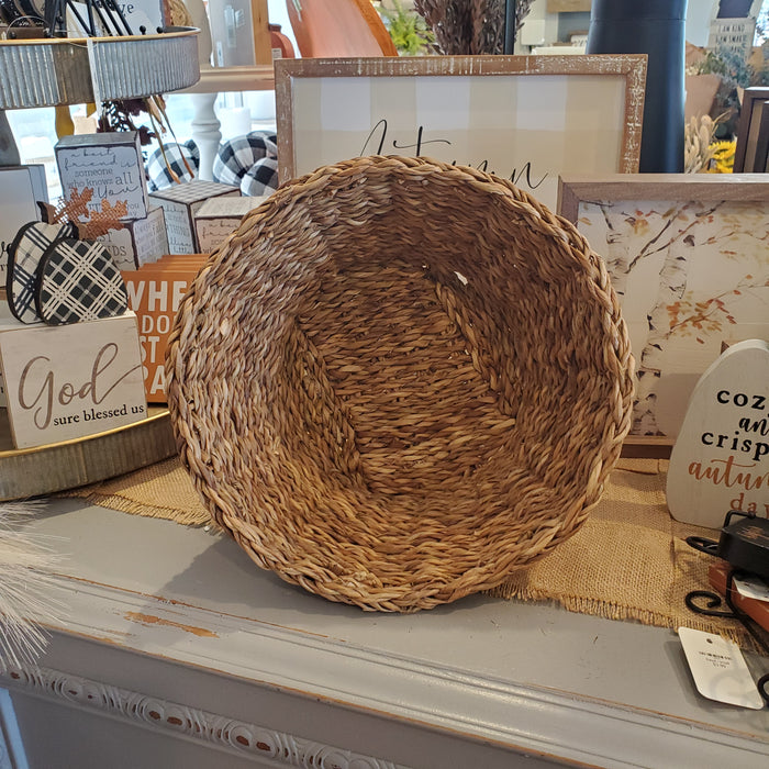Seagrass Round Storage Basket