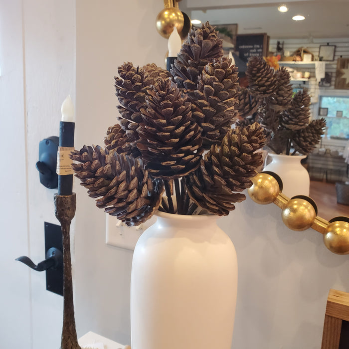 Artificial 19" Indoor/Outdoor Pine Cones UV Treated