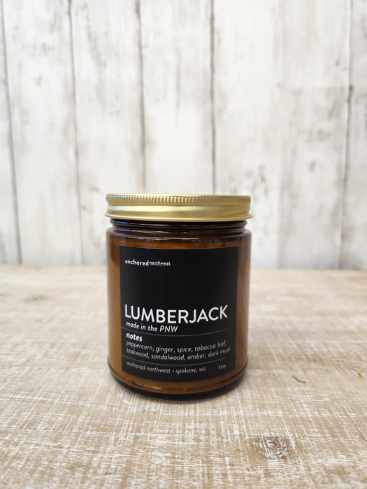 Lumberjack Scented Soy Candle 7.2 oz.