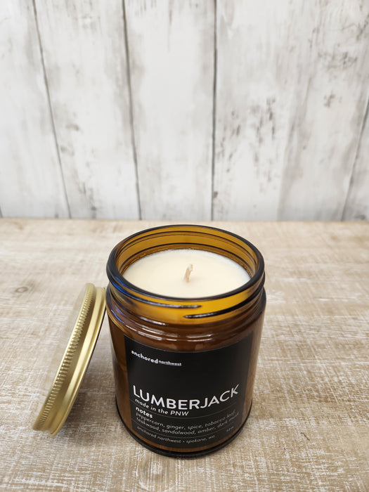 Lumberjack Scented Soy Candle 7.2 oz.