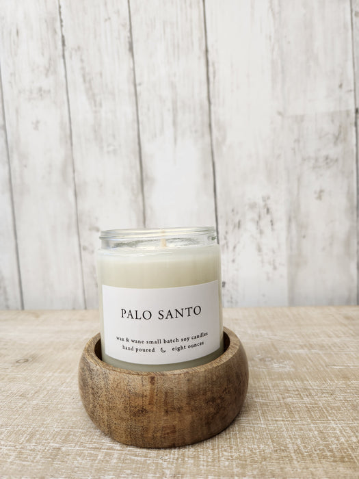 Palo Santo 8 Oz Modern Candle