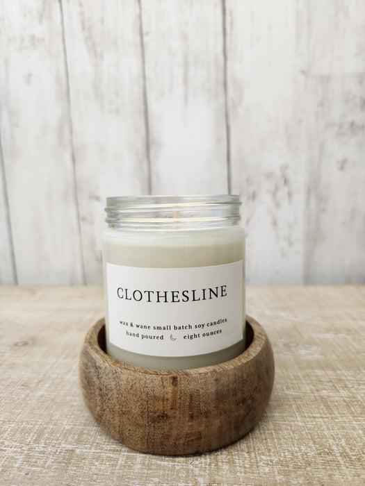 Clothesline 8 Oz Modern Candle