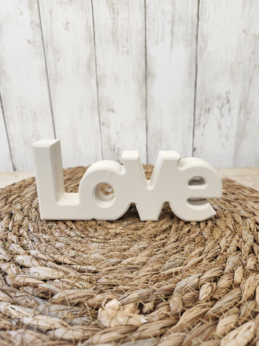 Wooden "Love" Block