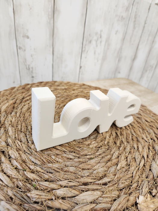 Wooden "Love" Block