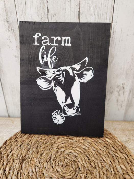 Farm Life sign 9" x 12"