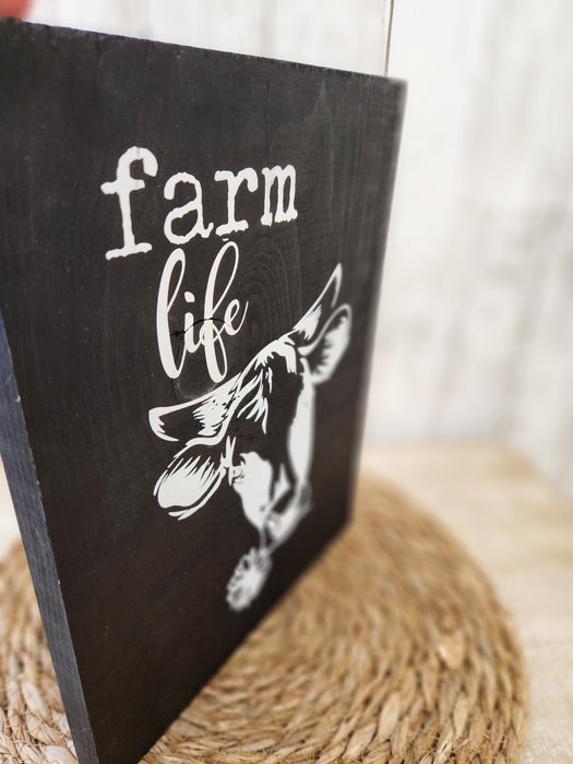 Farm Life sign 9" x 12"