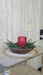 12 inch soft touch Norfolk pine candle ring for holiday decorating