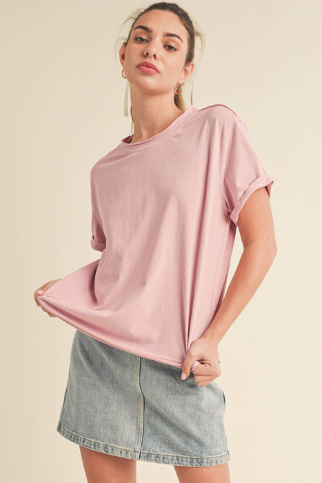 Women’s Mali Baby Tee Short Sleeve Shirt | Everyday Boutique Fashion