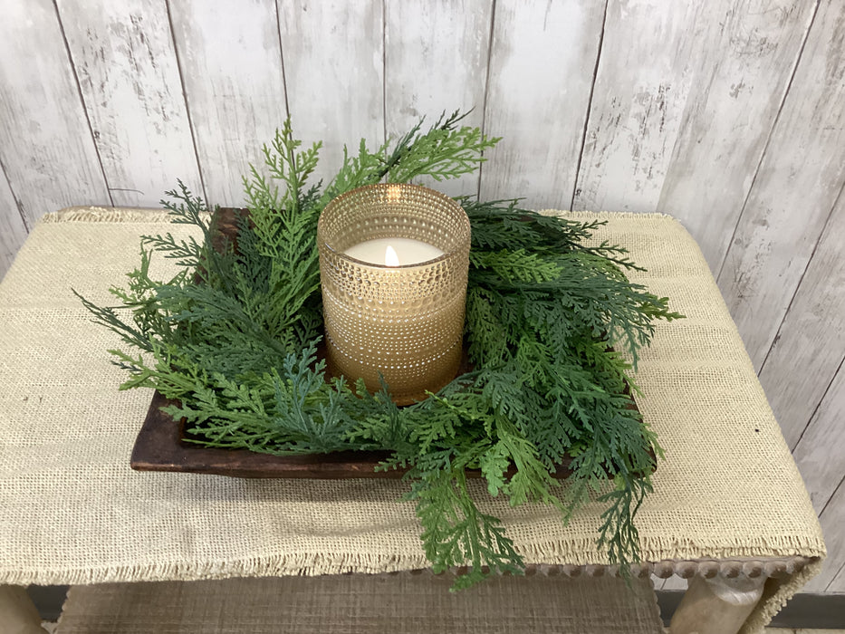 Natural Square Wooden Handmade Bowl