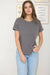 Soft breathable cotton shirt with casual exposed seam design
