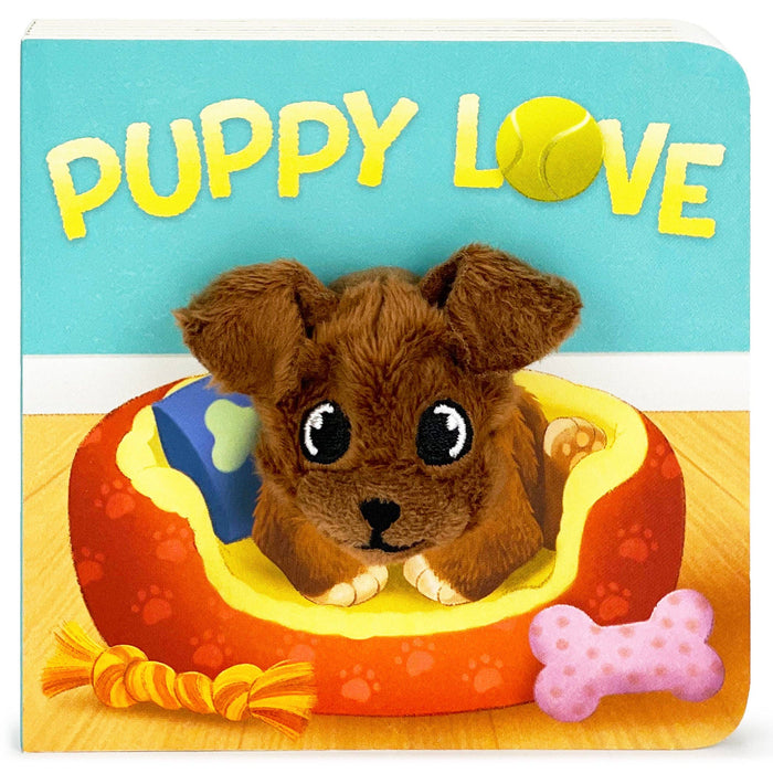 Puppy Love Interactive Finger Puppet Board Book