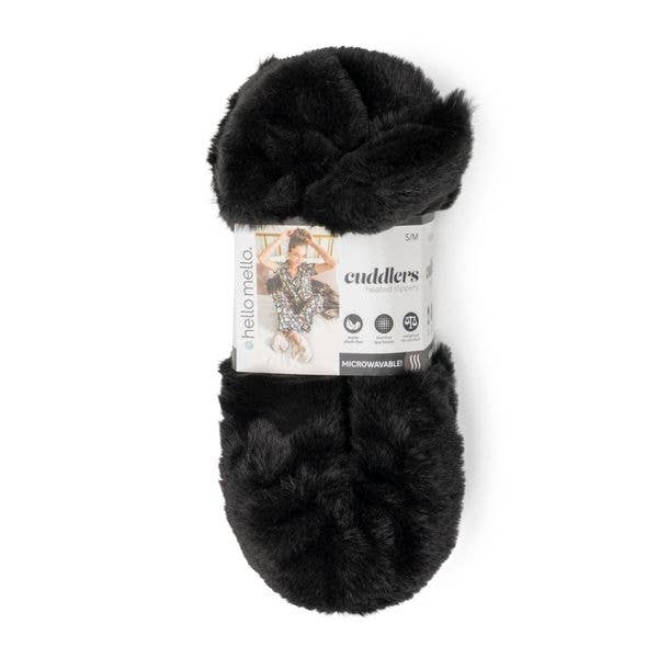 Hello Mello Cuddlers Heated Slippers  microwave-safe