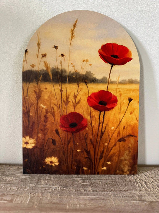 Red Flowers Arch