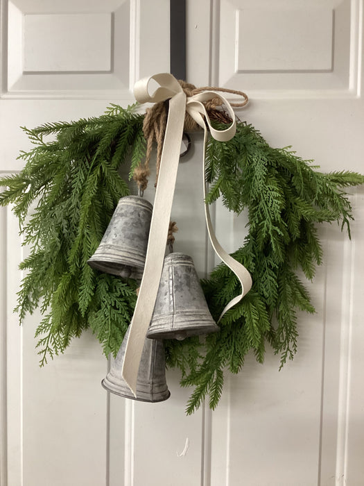 Artificial Mixed Spruce Swag Wreath Real Touch 24"