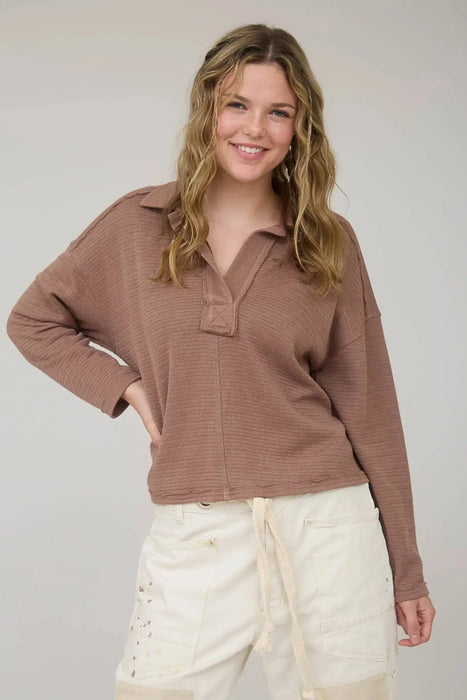 Blu Pepper women’s long sleeve knit top Minnesota boutique