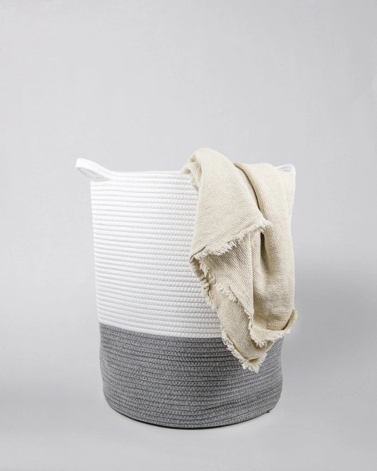 Woven Rope Storage Basket