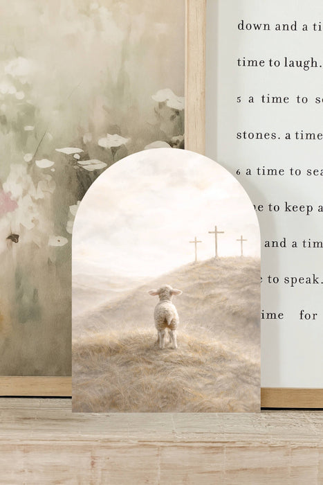 Lamb and Three Crosses, Arch | Easter 2026