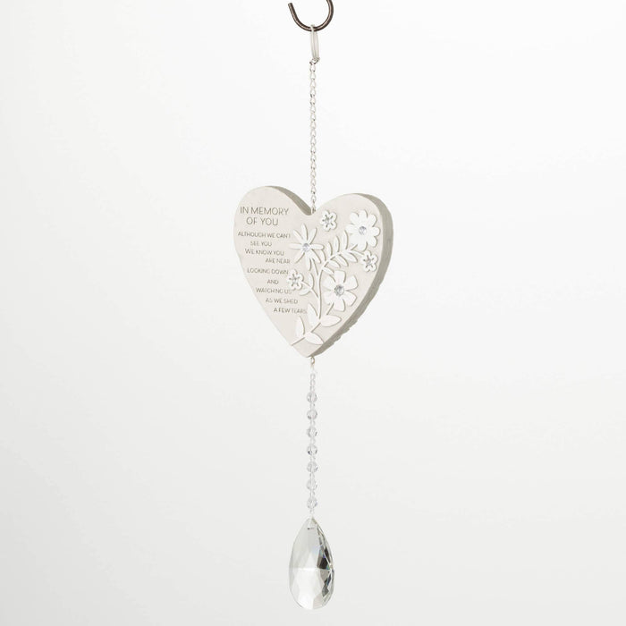 In Memory Of You Heart Crystal