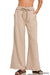 Trendy Gray Fleece exposed seam wide leg sweatpants for women and girls at Heartland Store MN in Lewiston MN