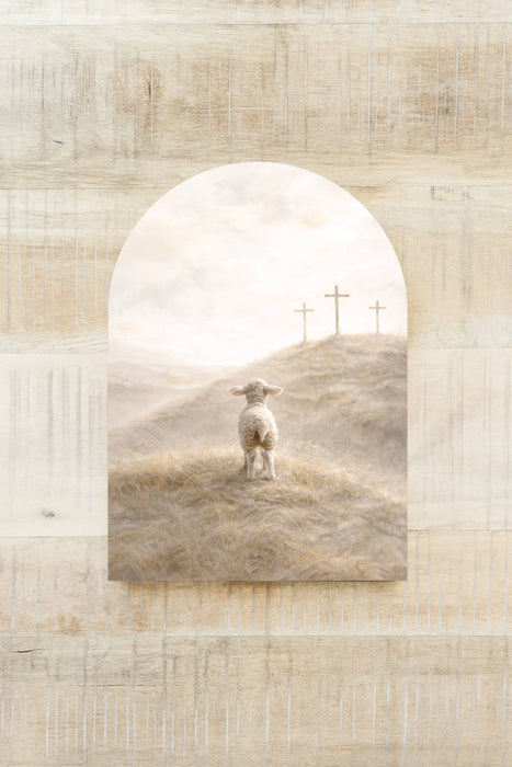 Lamb and Three Crosses, Arch | Easter 2026
