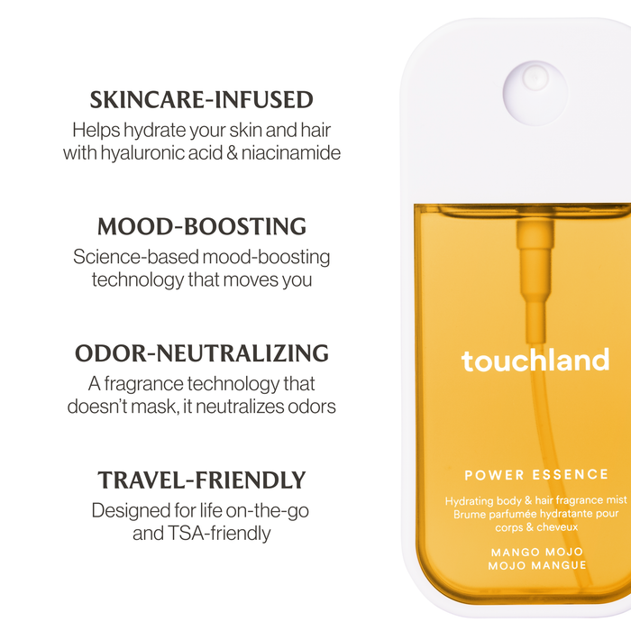 Mango Mojo Power Essence Body & Hair Fragrance Mist Touchland Brand
