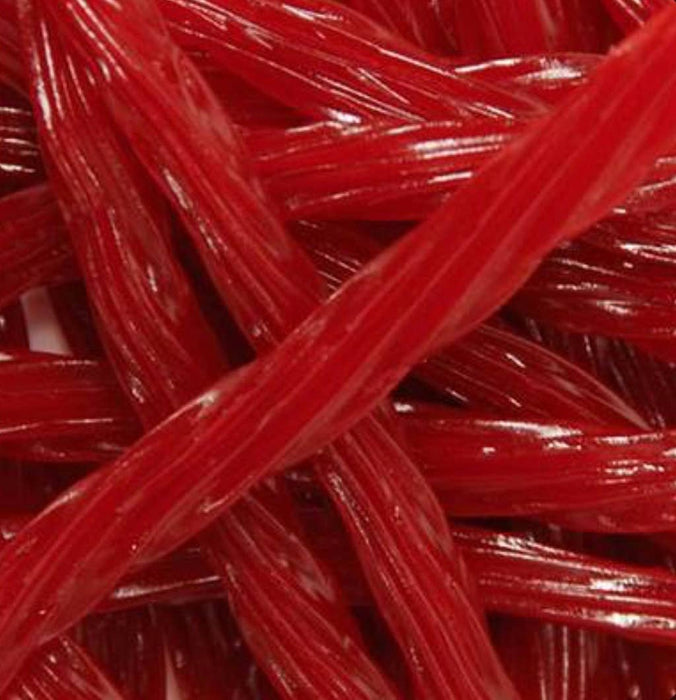 Gourmet Licorice Strawberry  1/2 Pound Bag- Thick Cut