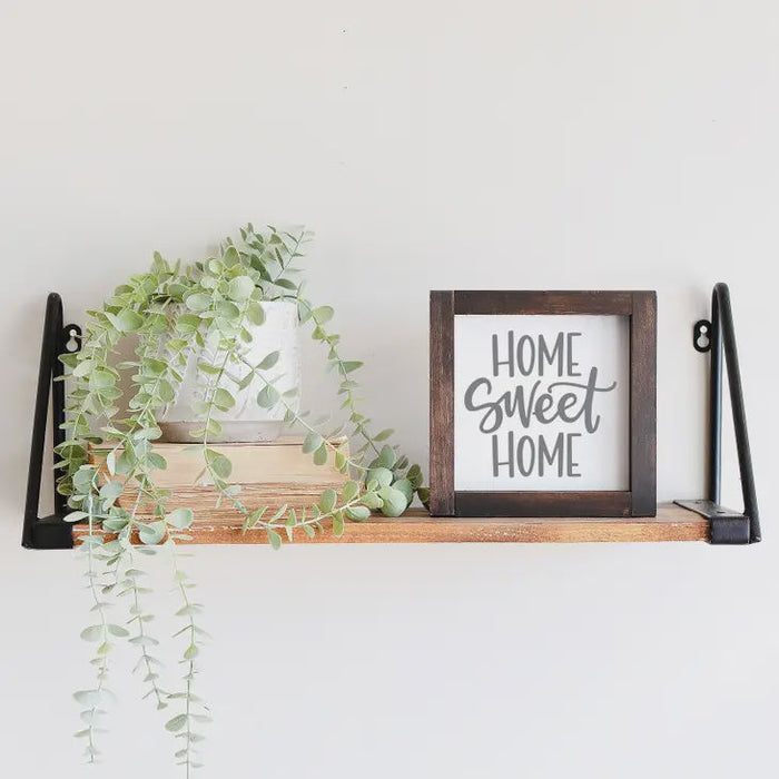 Home Sweet Home 6 x 6  Framed Sign