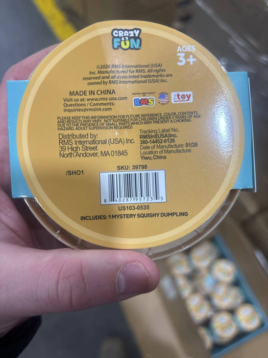 RMS® Dumping Crazy Fun™ Mystery Bao Bun – Rare Rainbow Chase