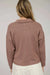 Blu Pepper exposed seam long sleeve polo top women near Winona MN