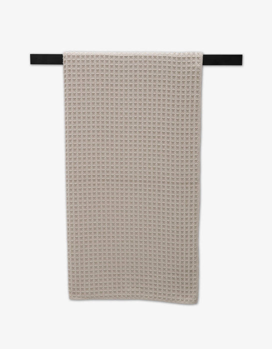 Geometry Brand Taupe Waffle Bath Bathroom Towel